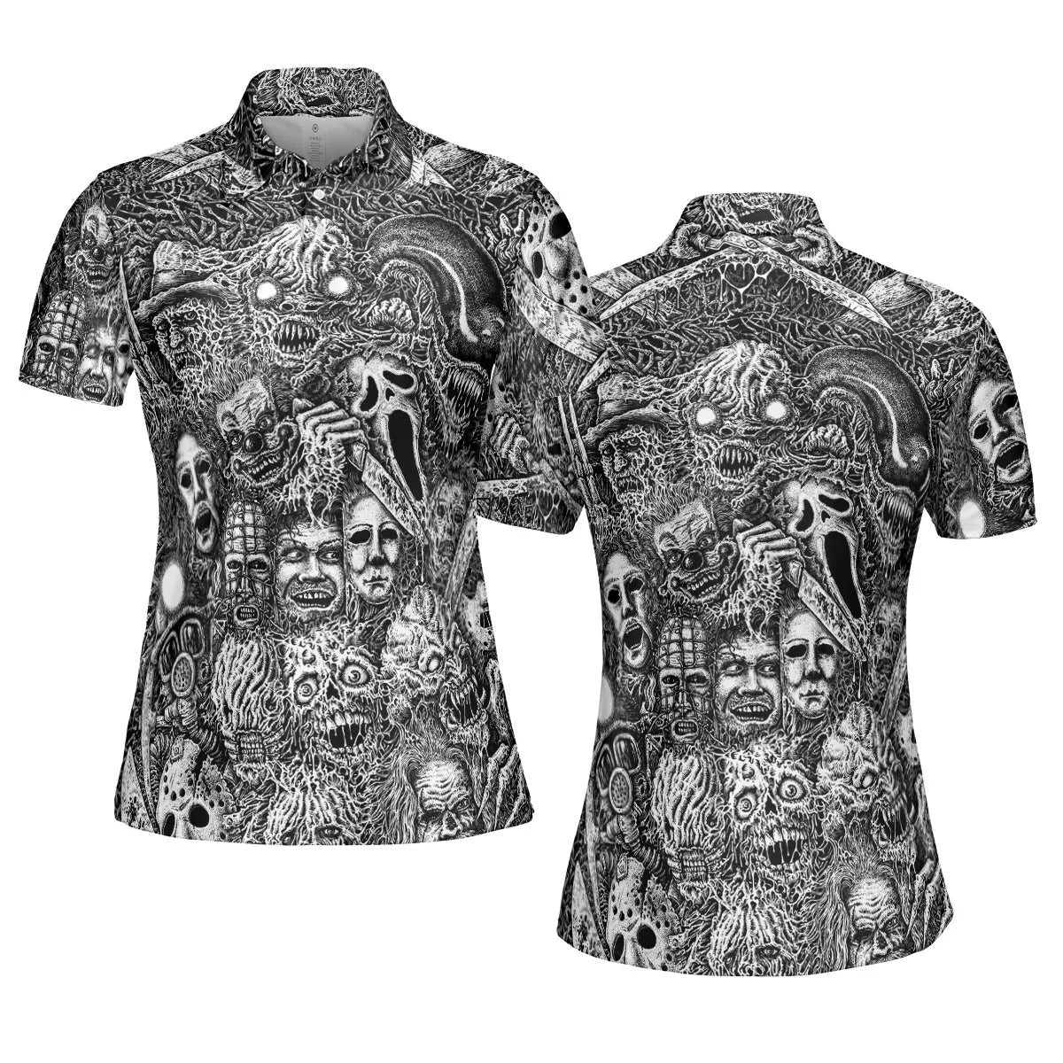 AOP Men/Women Polo Shirt - 4PKKJLKG
