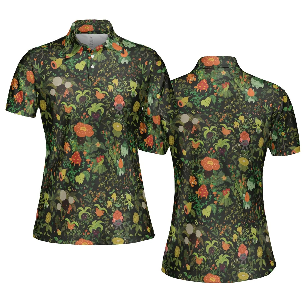 AOP Men/Women Polo Shirt - QED6VYFU