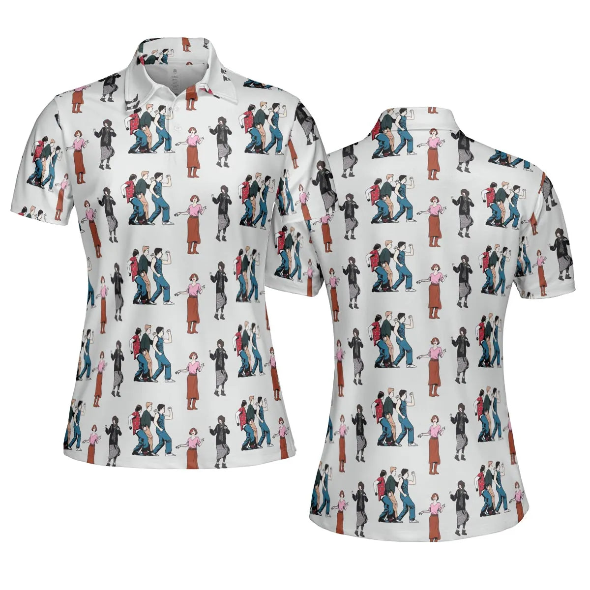 AOP Men/Women Polo Shirt - RYVVR6SV