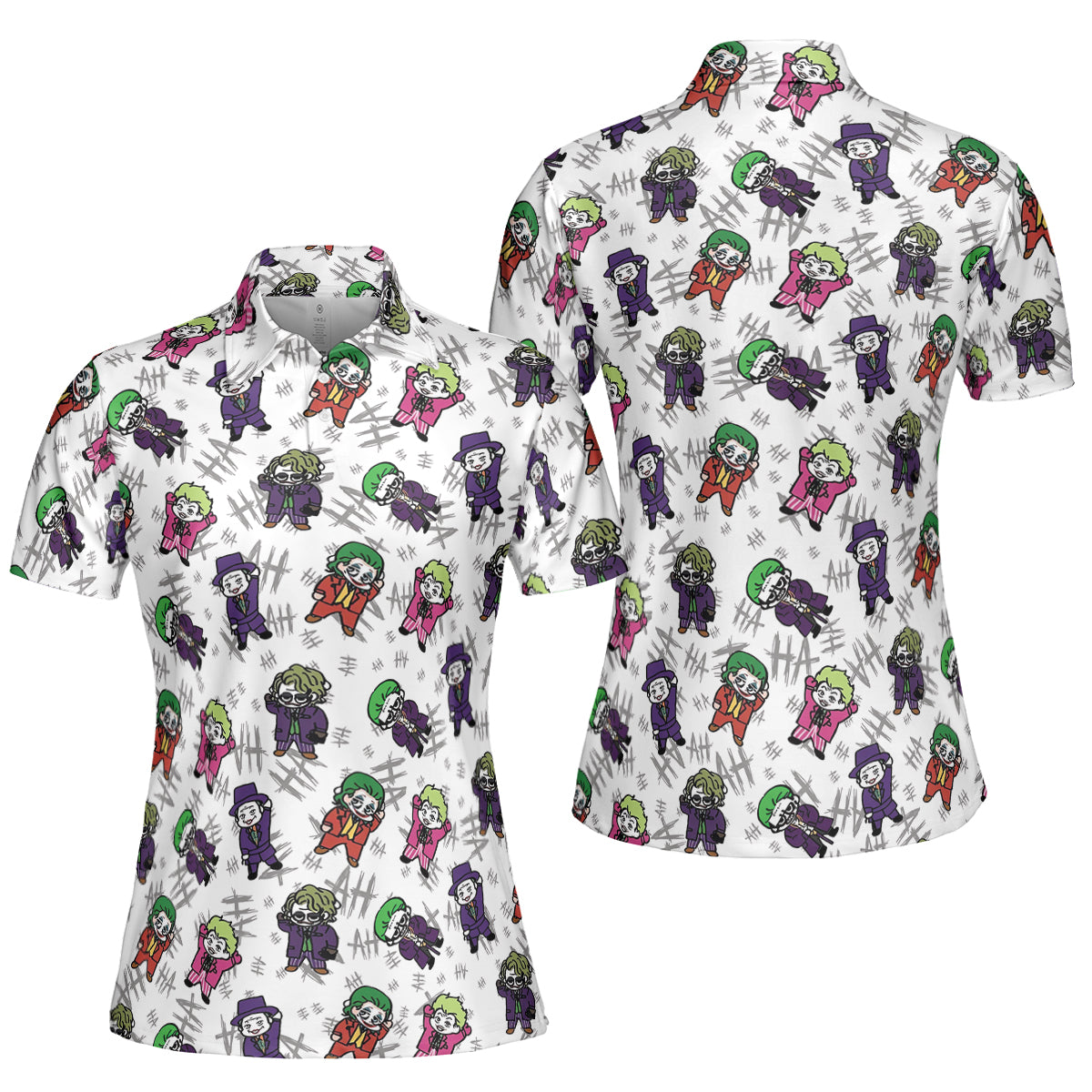 AOP Men/Women Polo Shirt - 5BL87EXY