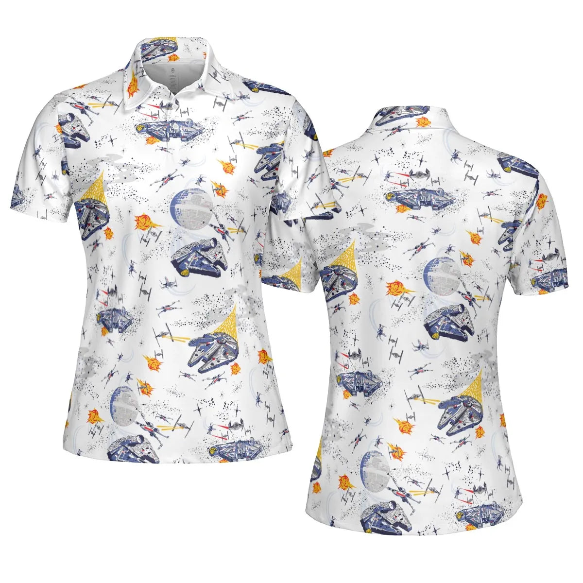 AOP Men/Women Polo Shirt - 3SG5P8AC