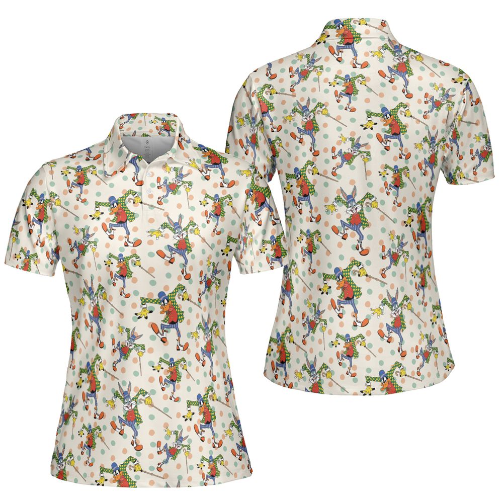 AOP Men/Women Polo Shirt - T64Z2XLS - - 5