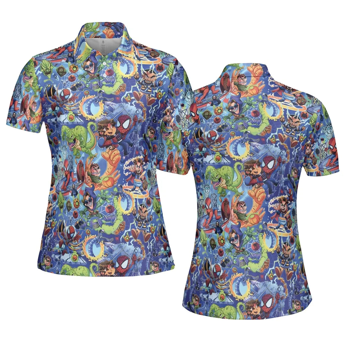 AOP Men/Women Polo Shirt - 85UYYVWT