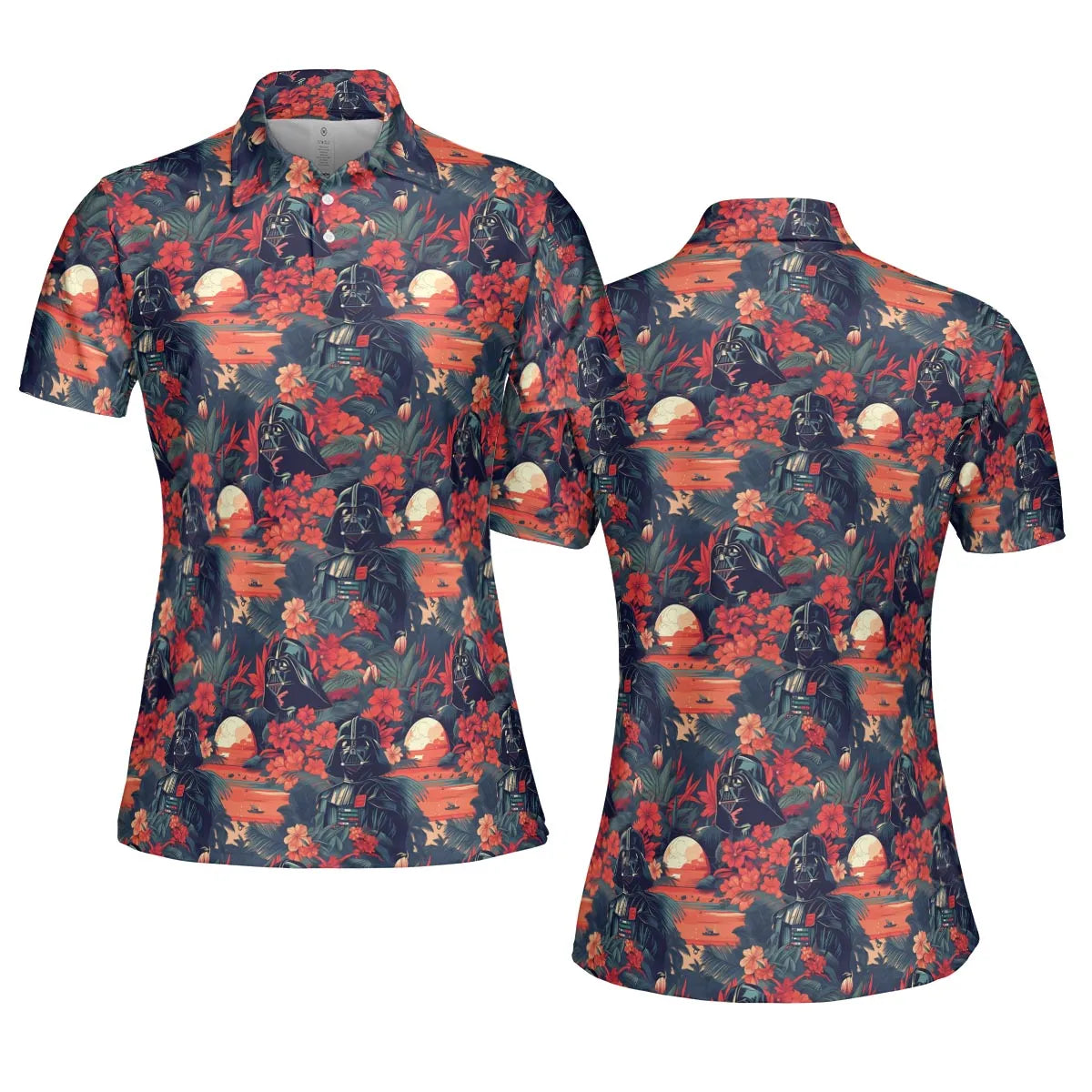 AOP Men/Women Polo Shirt - NE44LN7N