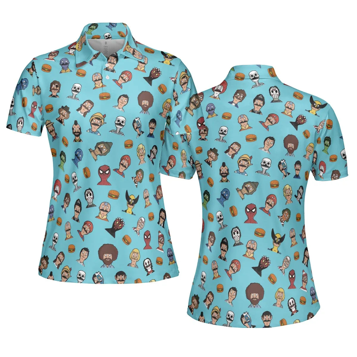 AOP Men/Women Polo Shirt - AMSANZNQ