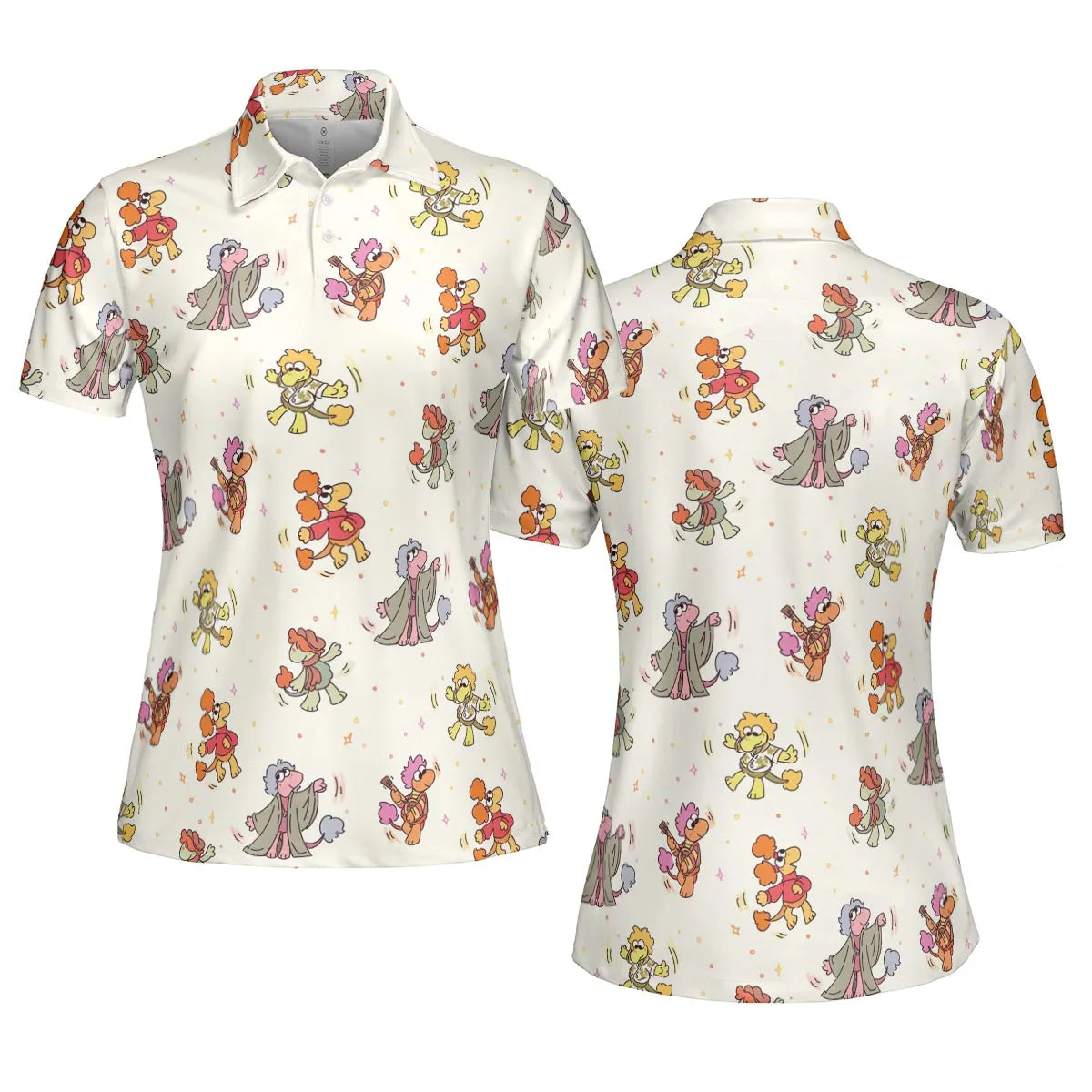 AOP Men/Women Polo Shirt - C3D39JH4