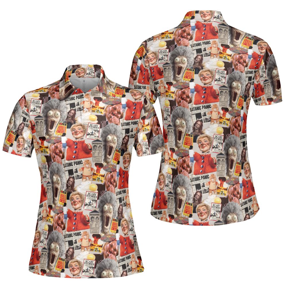 AOP Men/Women Polo Shirt - S3WKDM7V - - 5
