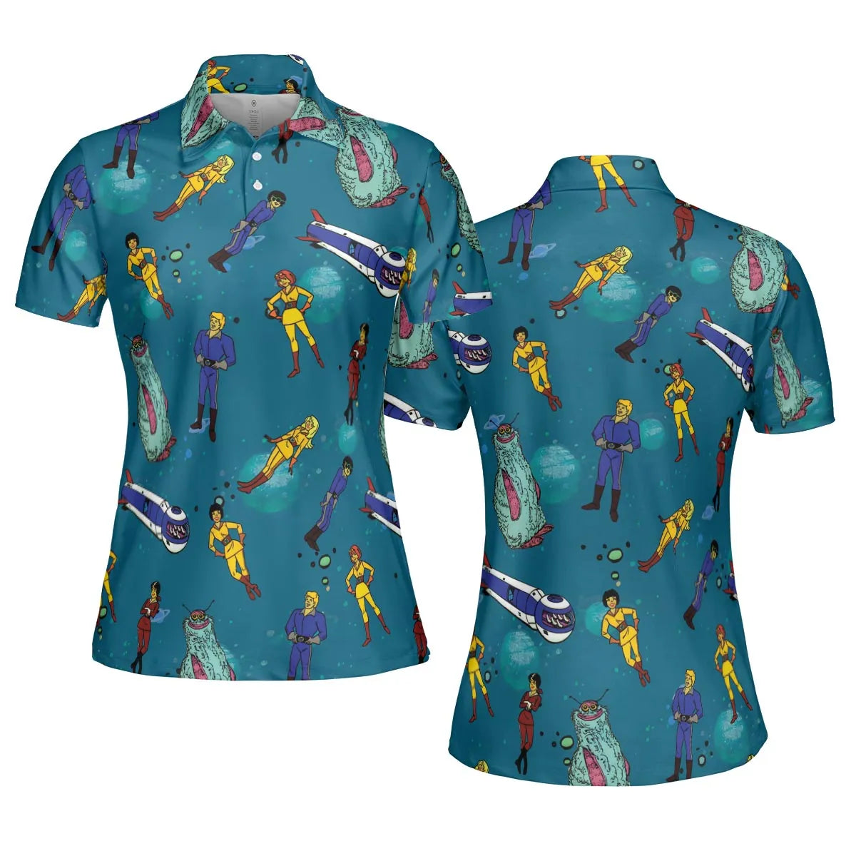 AOP Men/Women Polo Shirt - JVZAHBB6