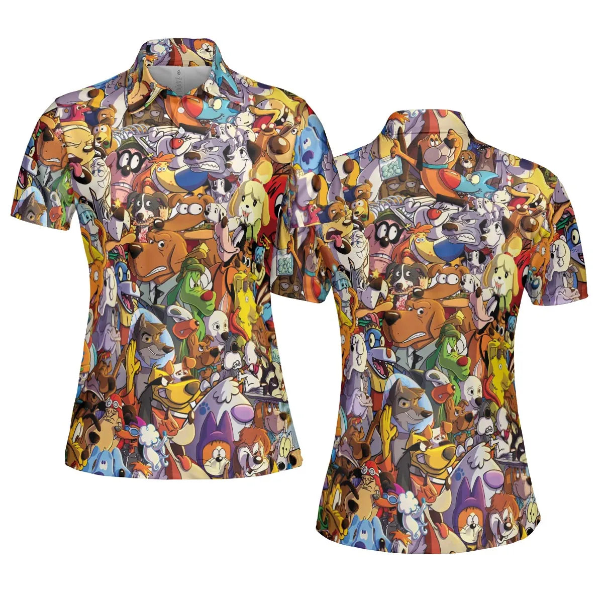 AOP Men/Women Polo Shirt - JU2QVMK2