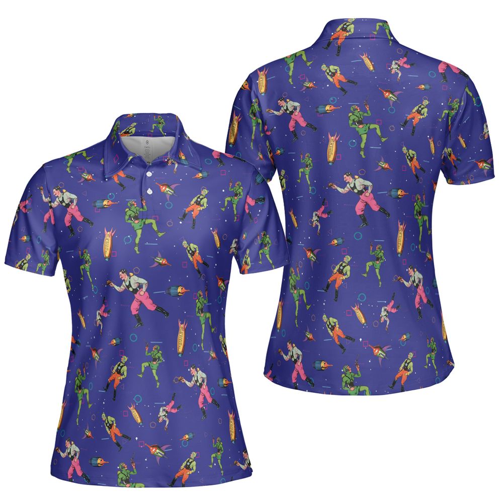 AOP Men/Women Polo Shirt - JGPJQ2A3 - - 5