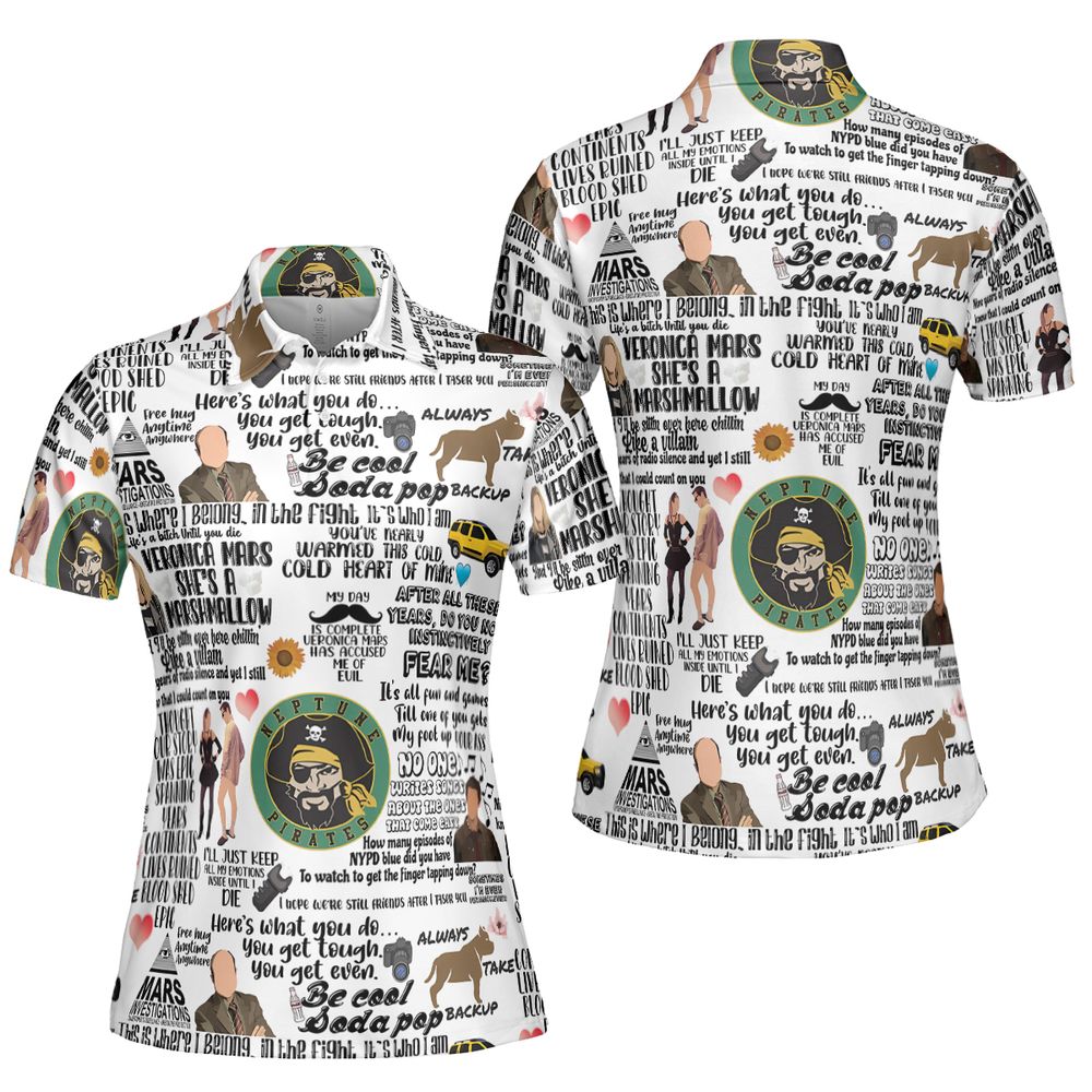 AOP Men/Women Polo Shirt - BNUWTDWV - - 5