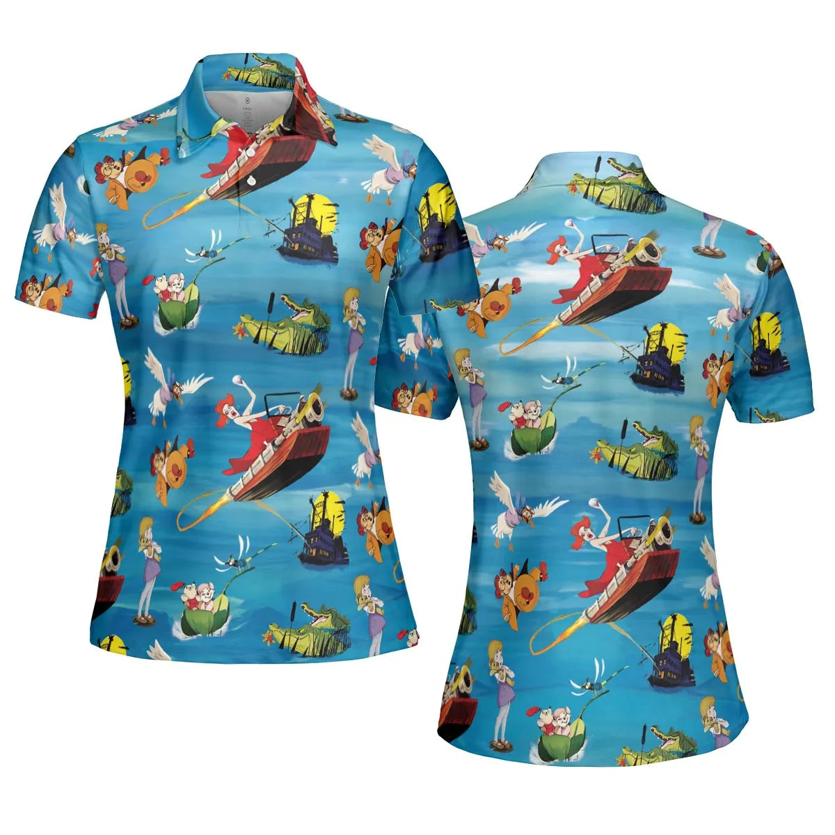 AOP Men/Women Polo Shirt - WYHJJSD2