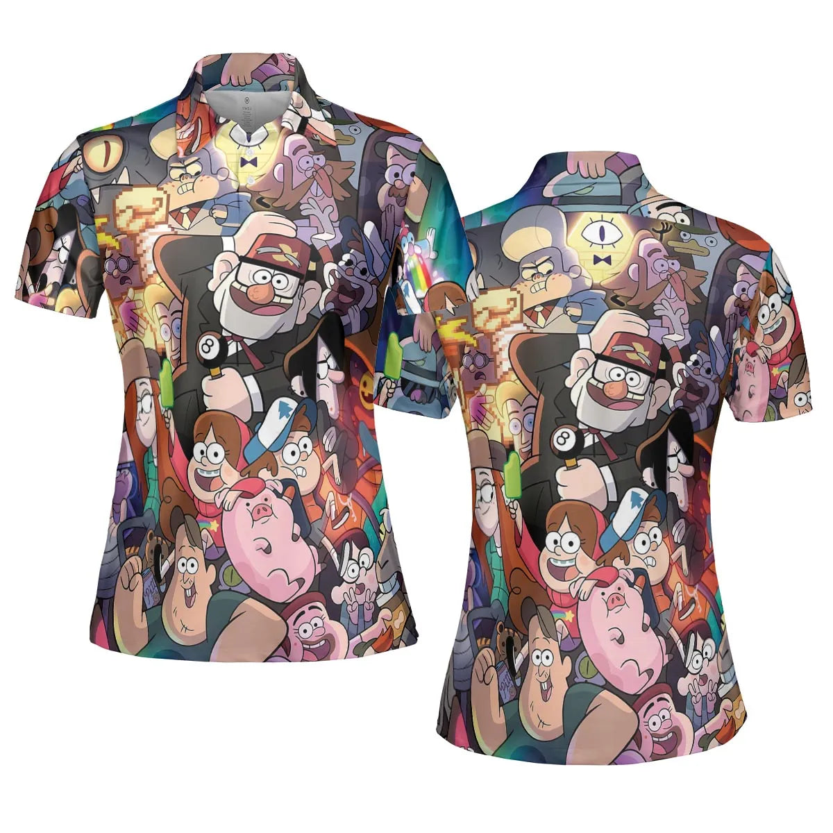 AOP Men/Women Polo Shirt - CN3NJYKZ