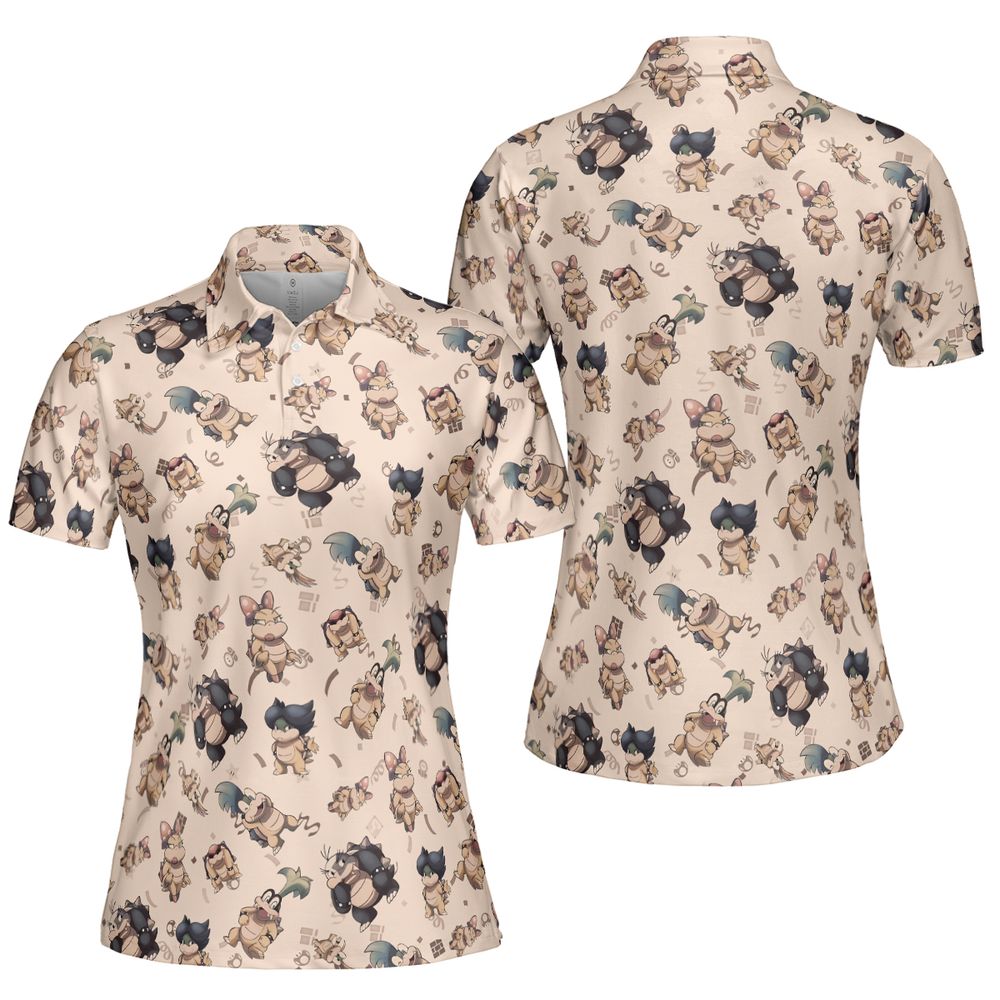 AOP Men/Women Polo Shirt - RY5Y2SR1 - - 5