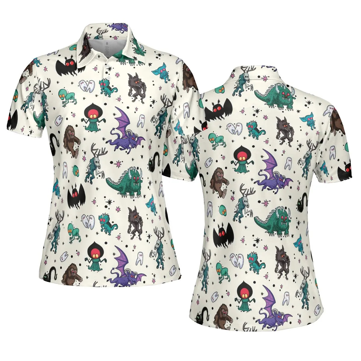 AOP Men/Women Polo Shirt - W11REPJ3