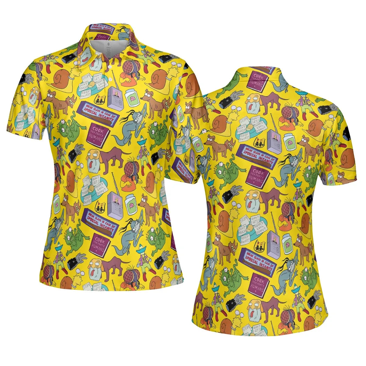 AOP Men/Women Polo Shirt - 3UV9F6C1