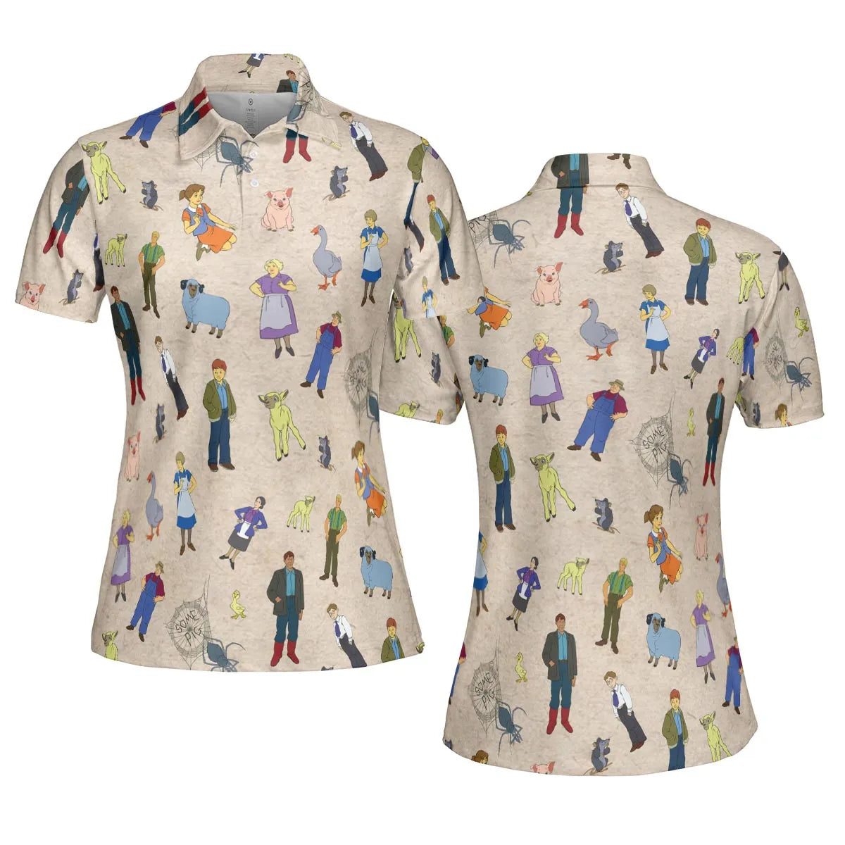AOP Men/Women Polo Shirt - N9CPS2VN