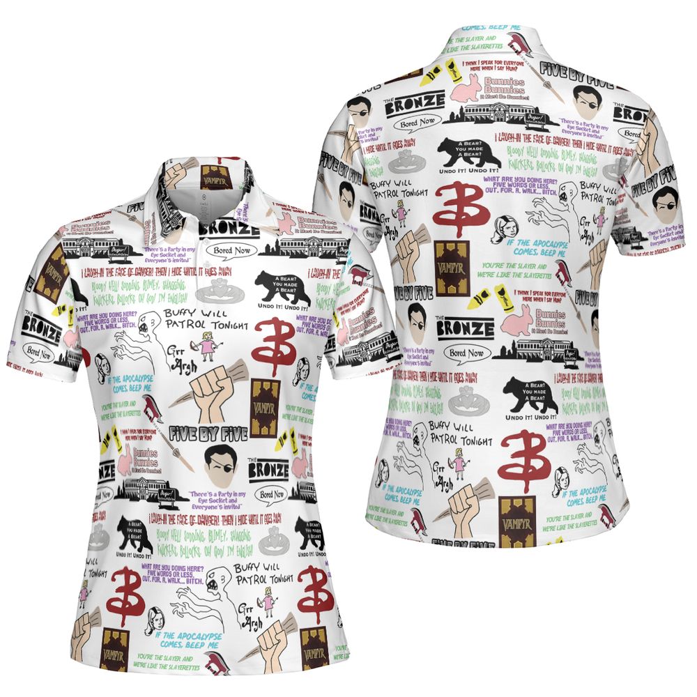 AOP Men/Women Polo Shirt - C9BHX9HQ - - 5