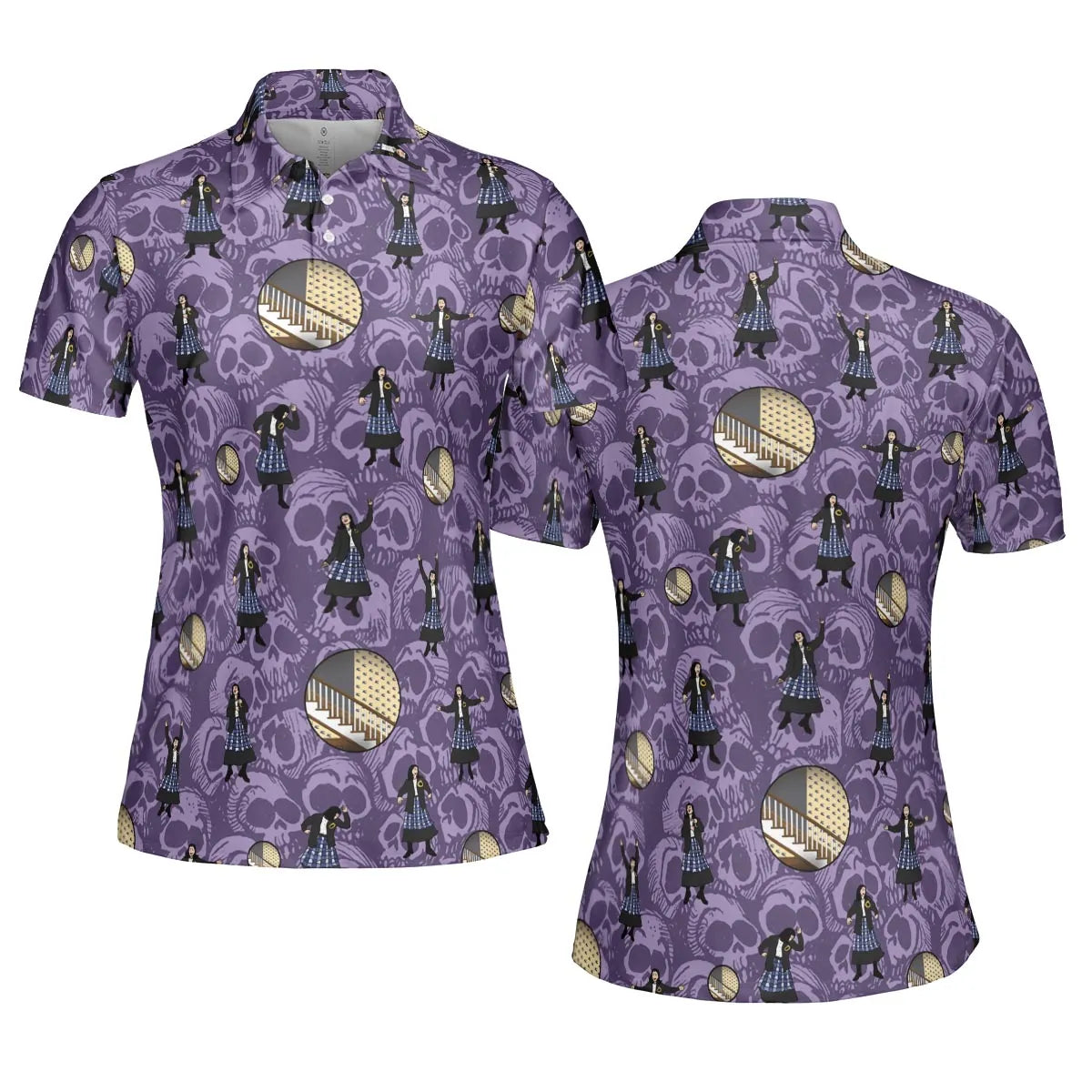 AOP Men/Women Polo Shirt - VTPAZ3GQ