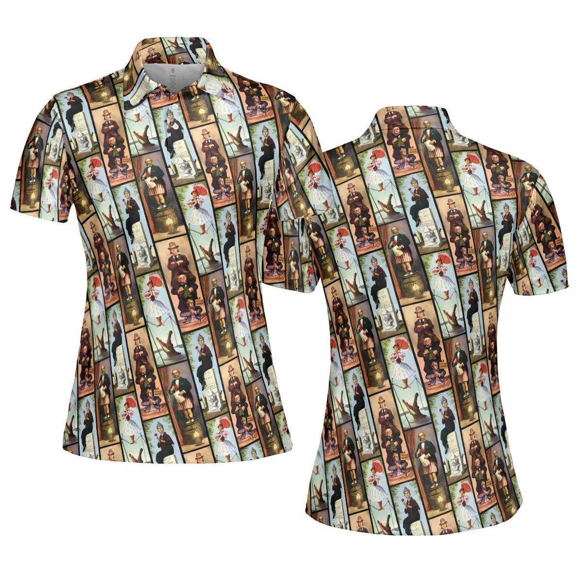 AOP Men/Women Polo Shirt - 7L591RPR