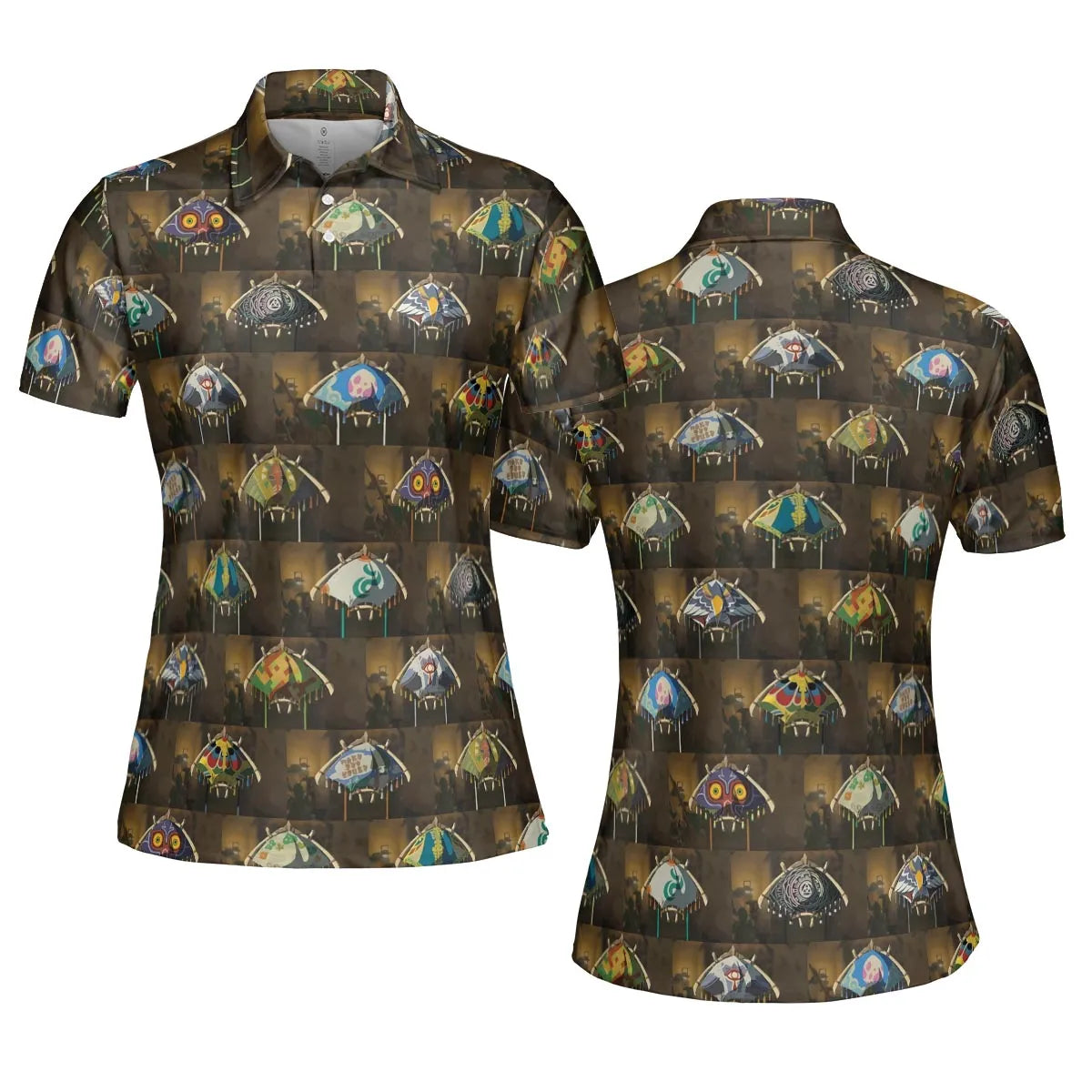 AOP Men/Women Polo Shirt - B9ZGEKHL