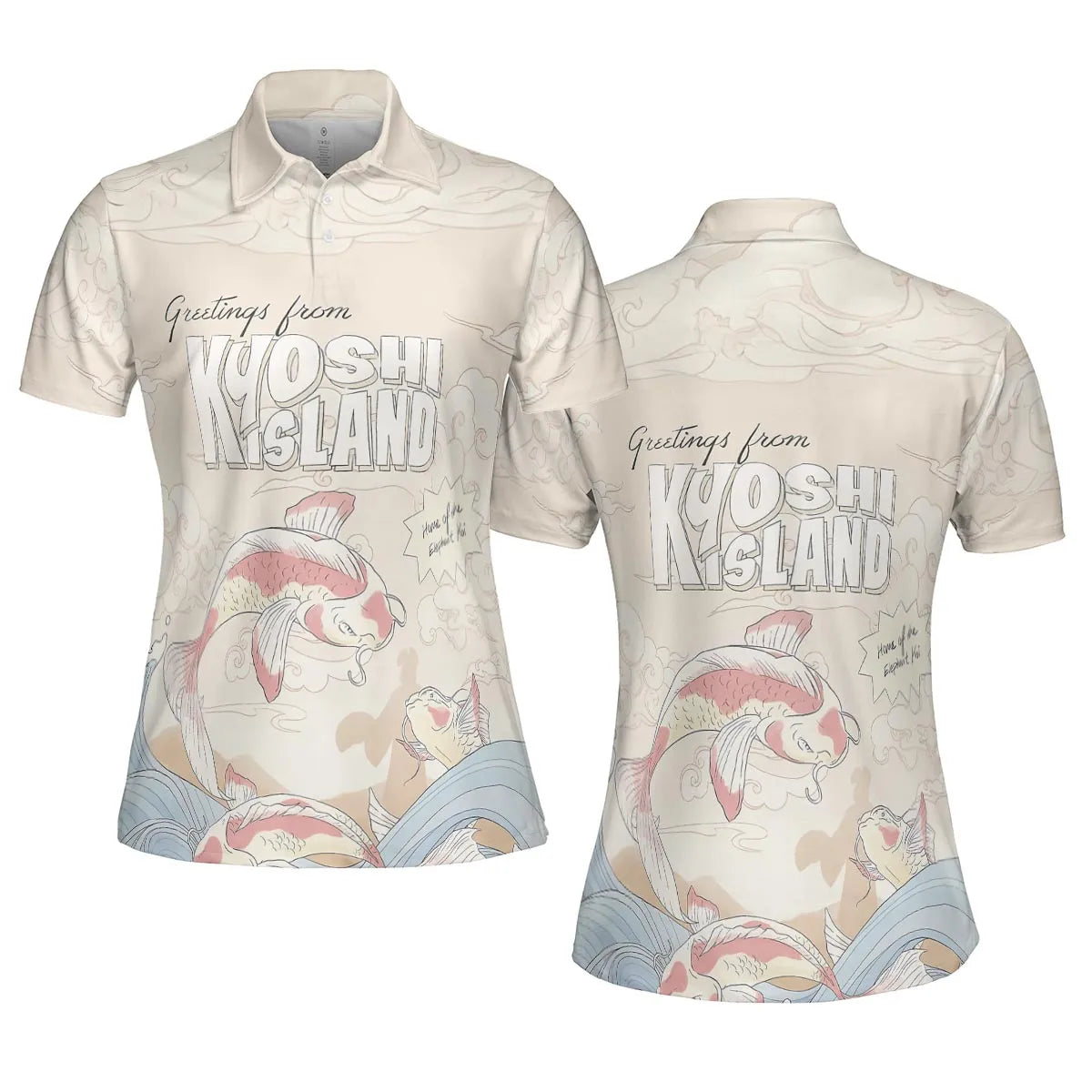 AOP Men/Women Polo Shirt - 7CX3BGW1