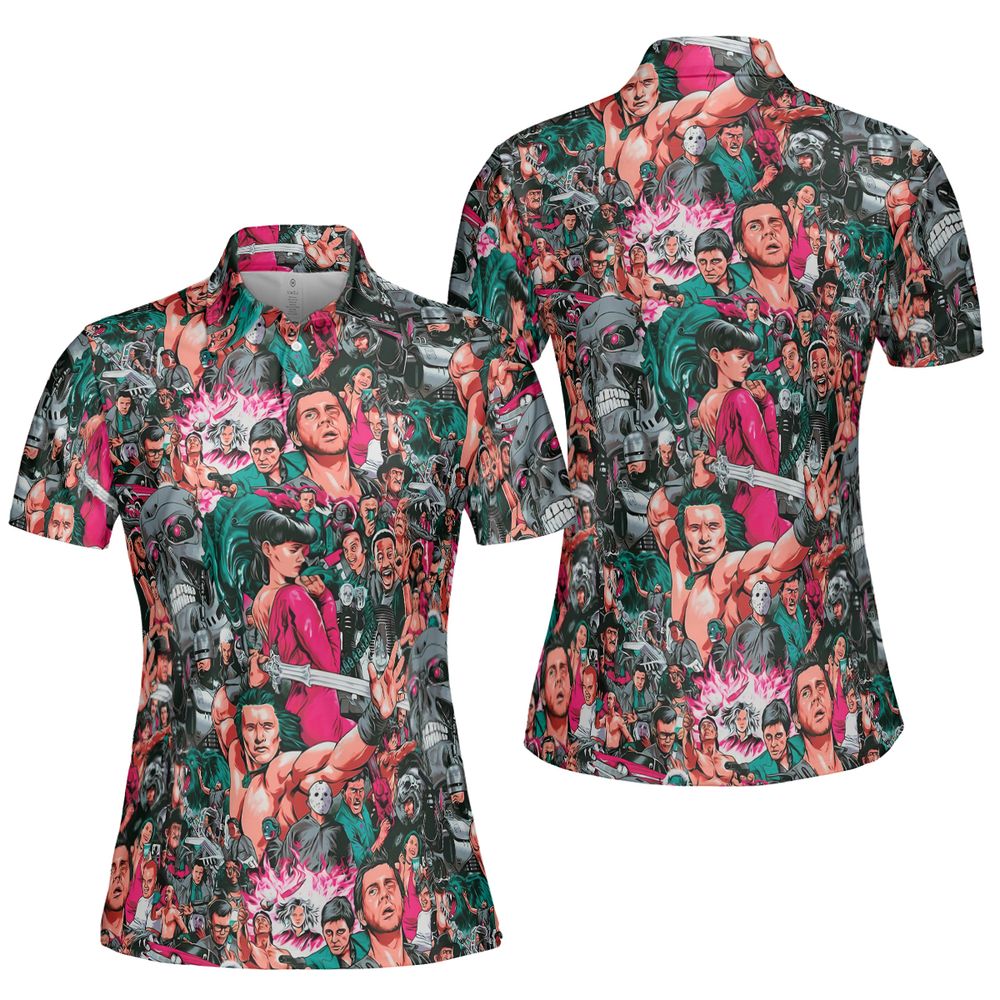 AOP Men/Women Polo Shirt - 54Y64QHA - - 5