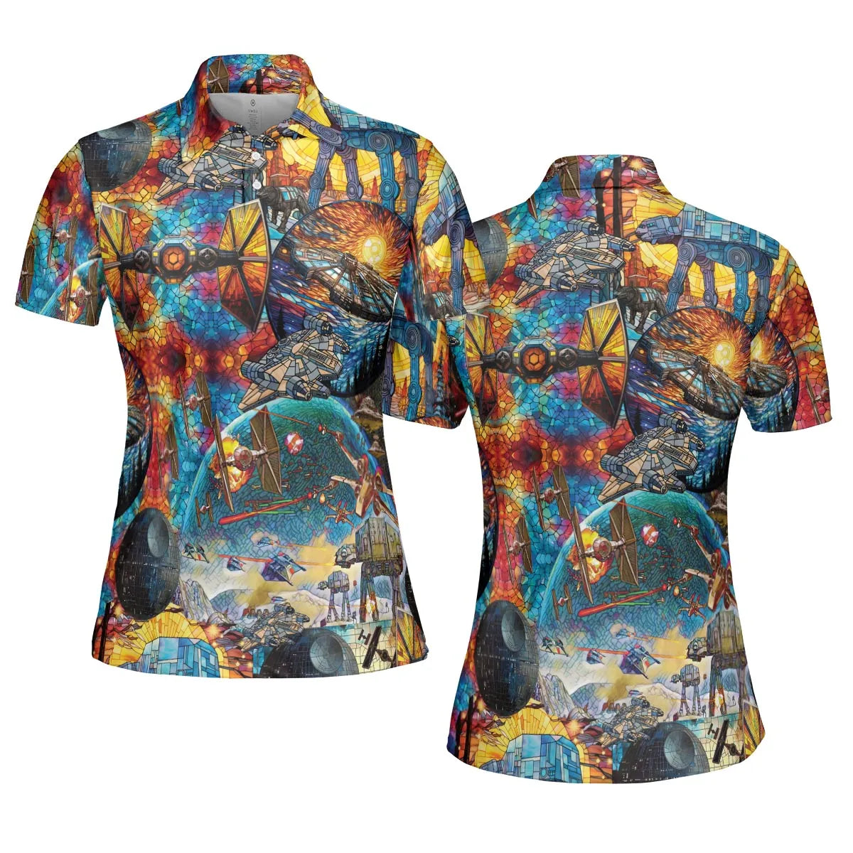AOP Men/Women Polo Shirt - 9QSC2SVQ