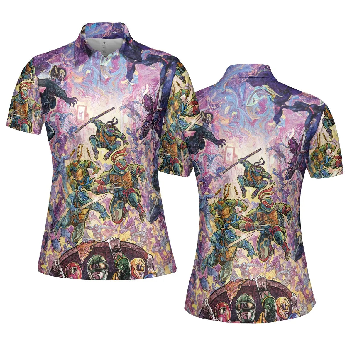 AOP Men/Women Polo Shirt - GAZV4B5W