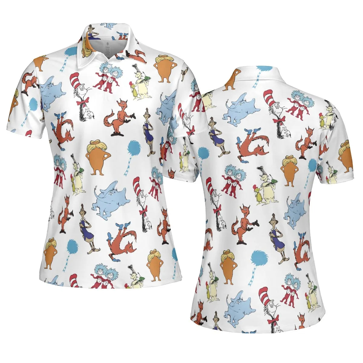 AOP Men/Women Polo Shirt - S8RT3F6L