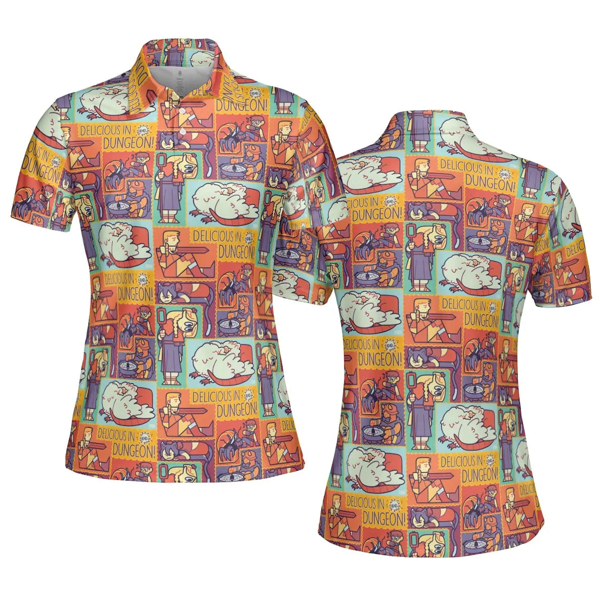 AOP Men/Women Polo Shirt - ZYC4LK6E