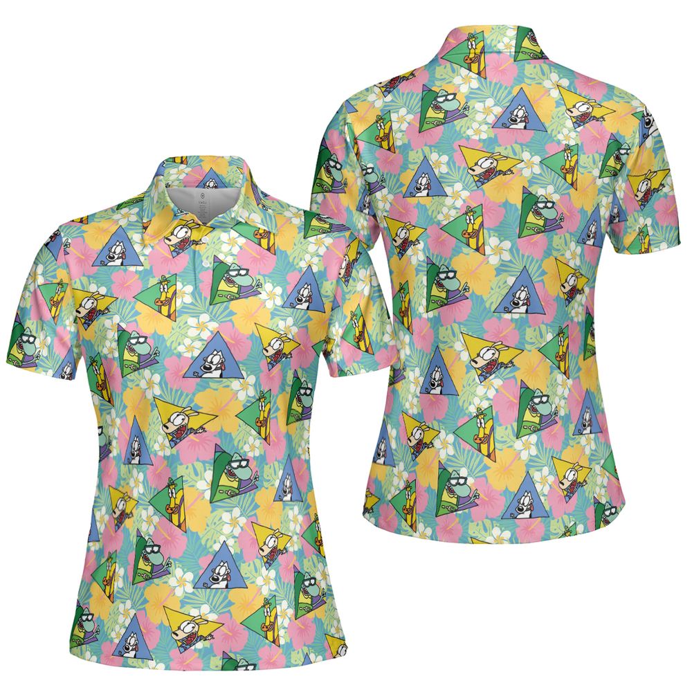 AOP Men/Women Polo Shirt - LTC183YS - - 5