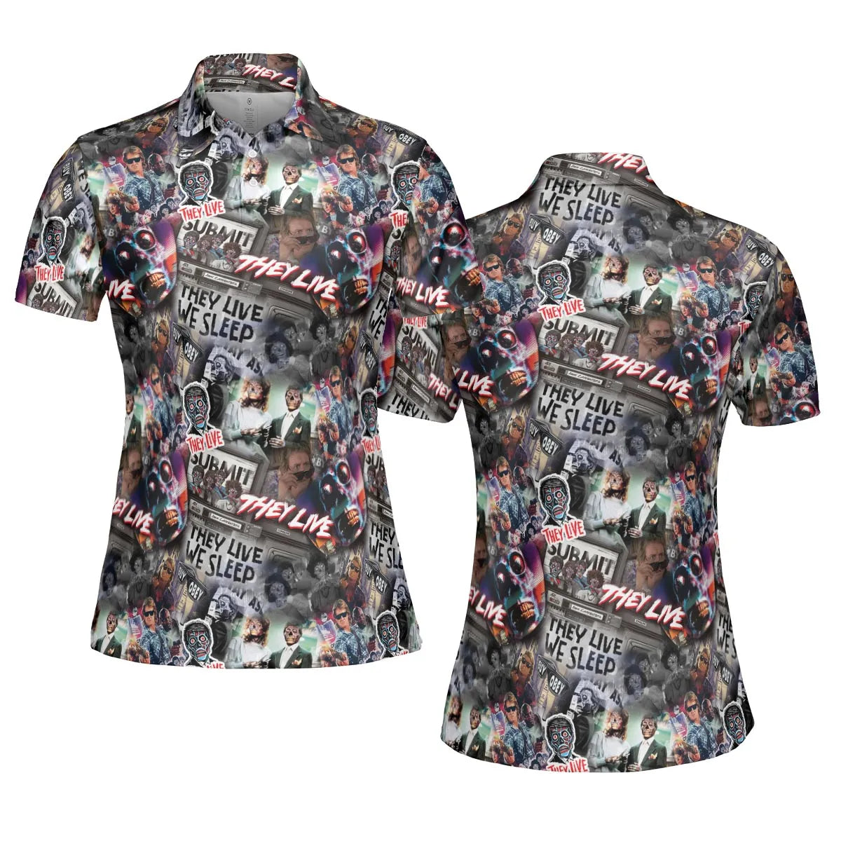 AOP Men/Women Polo Shirt - 8FK72ESW