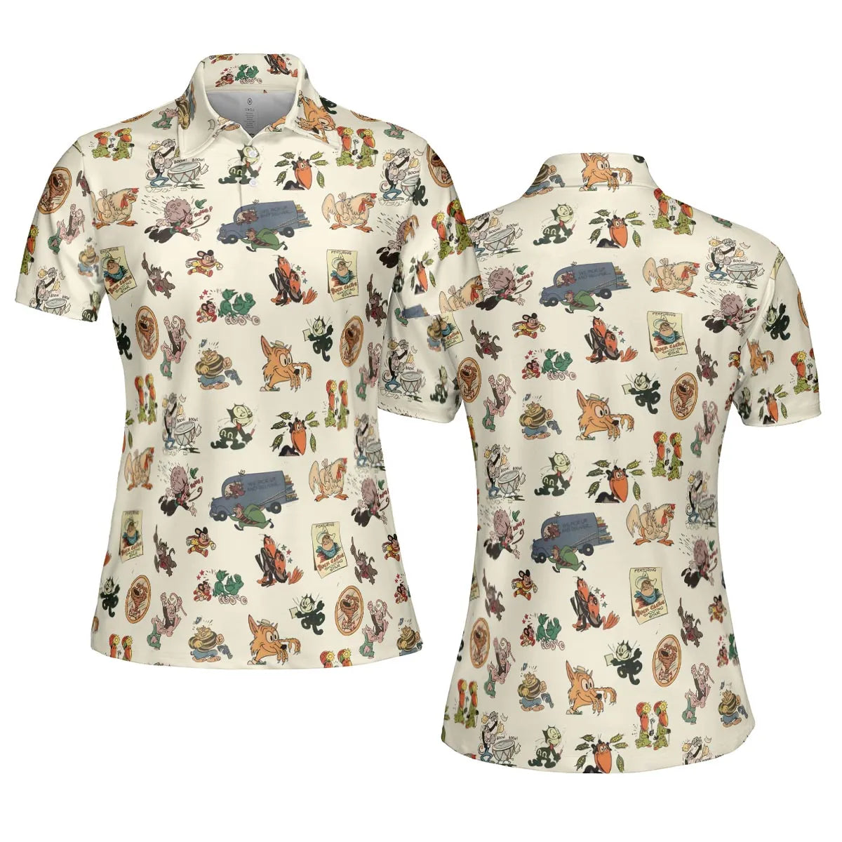 AOP Men/Women Polo Shirt - 17EDY11D