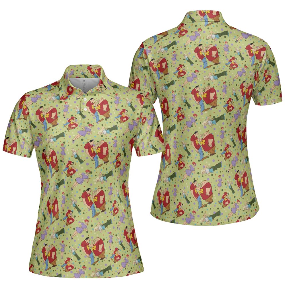 AOP Men/Women Polo Shirt - 89KKWDXG - - 5