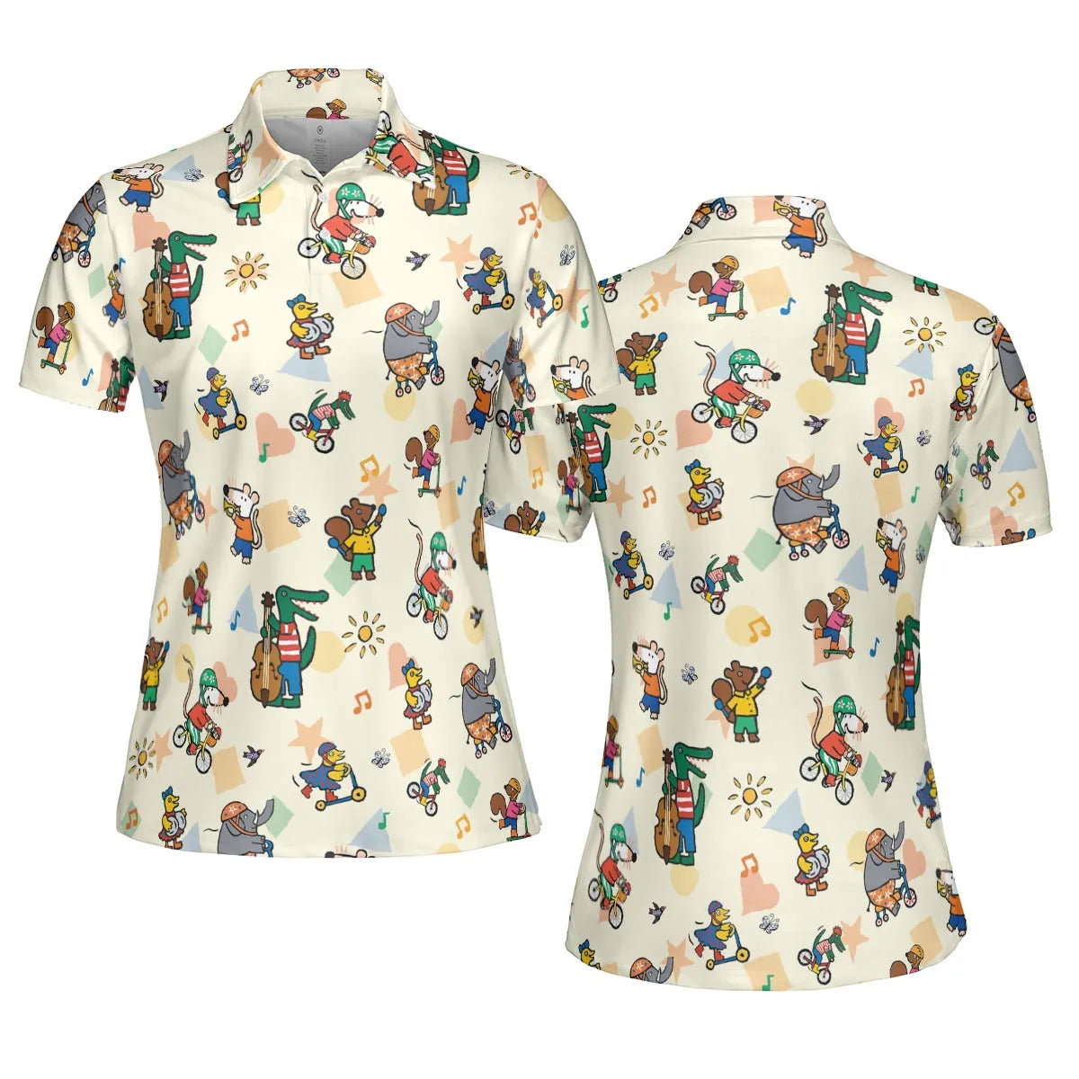AOP Men/Women Polo Shirt - L6XBZPYZ