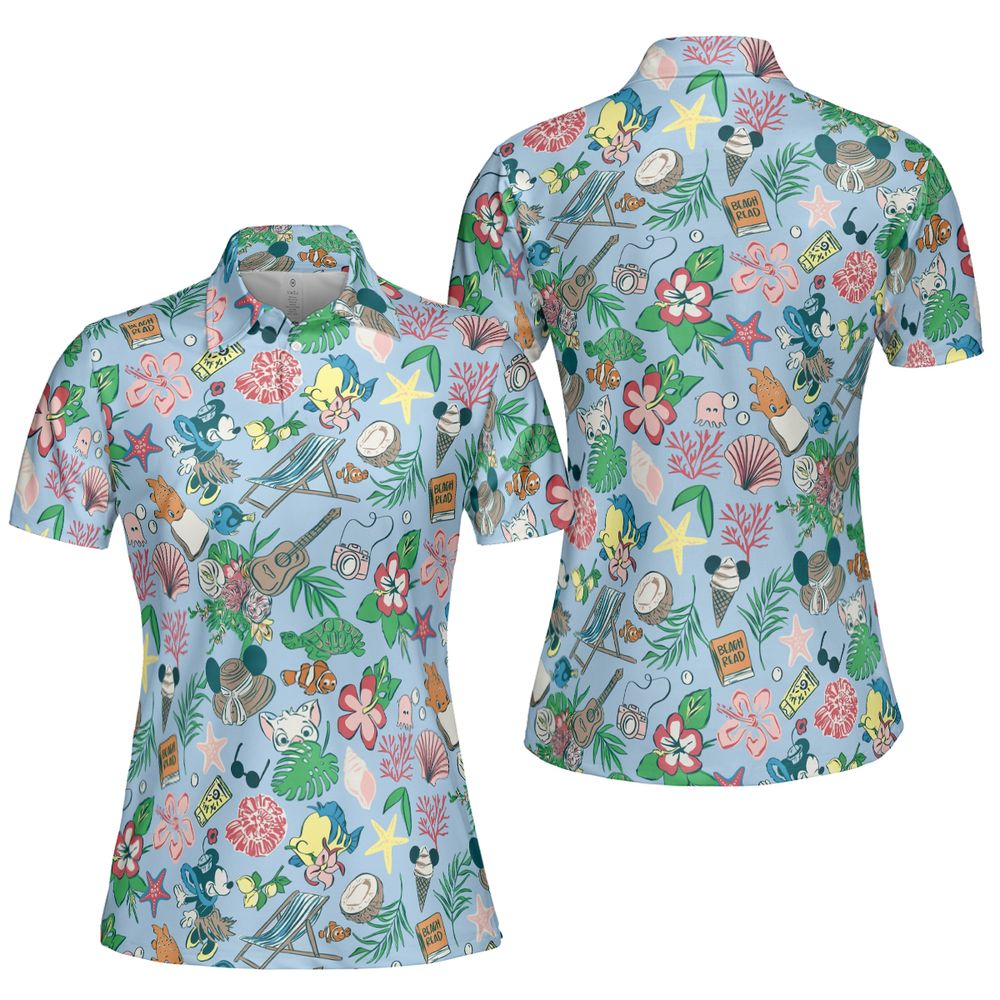 AOP Men/Women Polo Shirt - BLYVYC6P - - 5