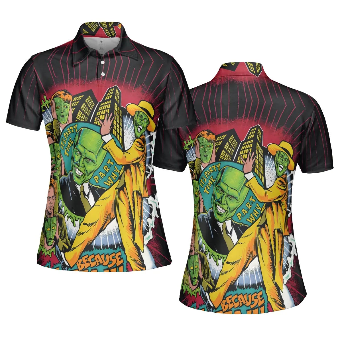 AOP Men/Women Polo Shirt - HLL2TP2C