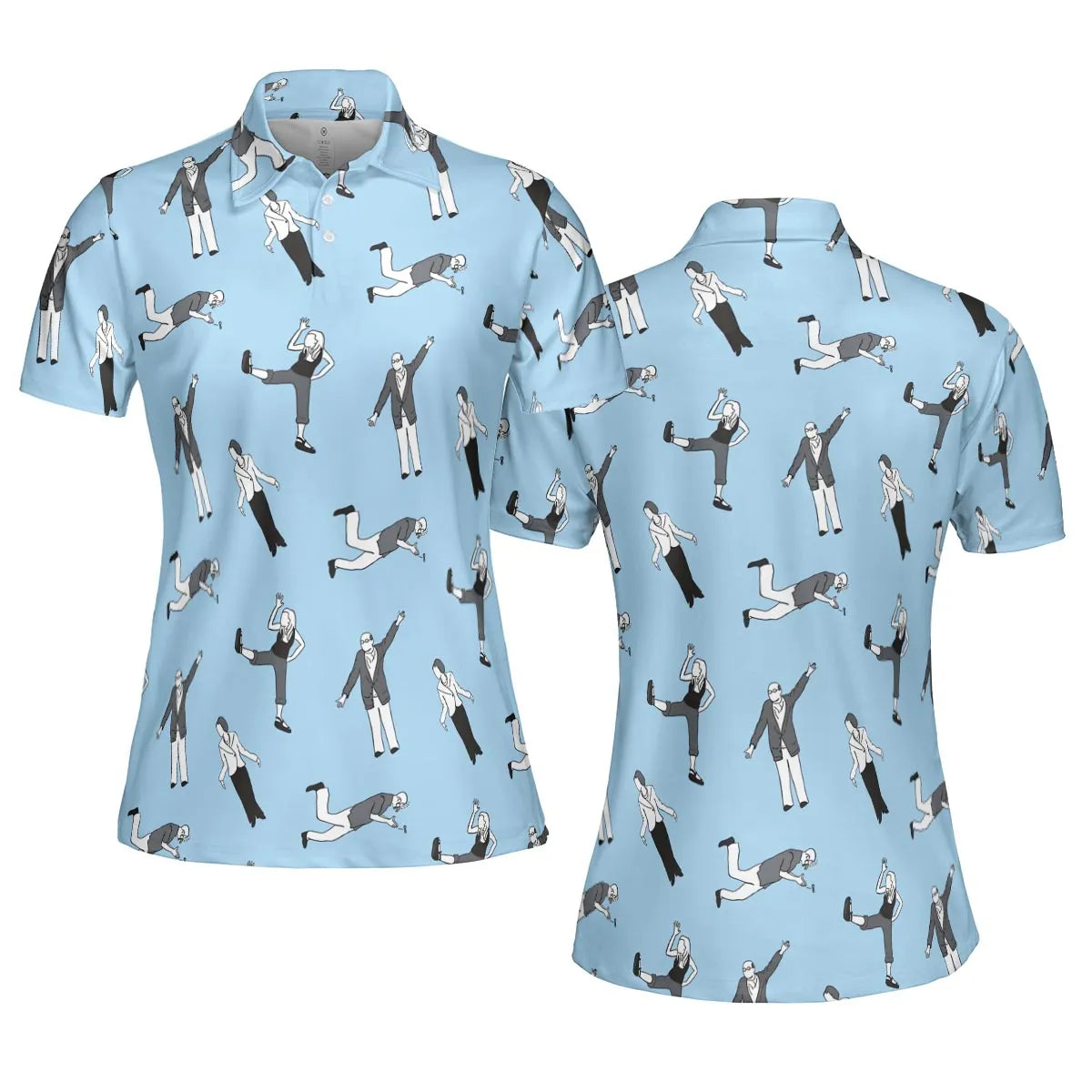 AOP Men/Women Polo Shirt - 1GRUN74P