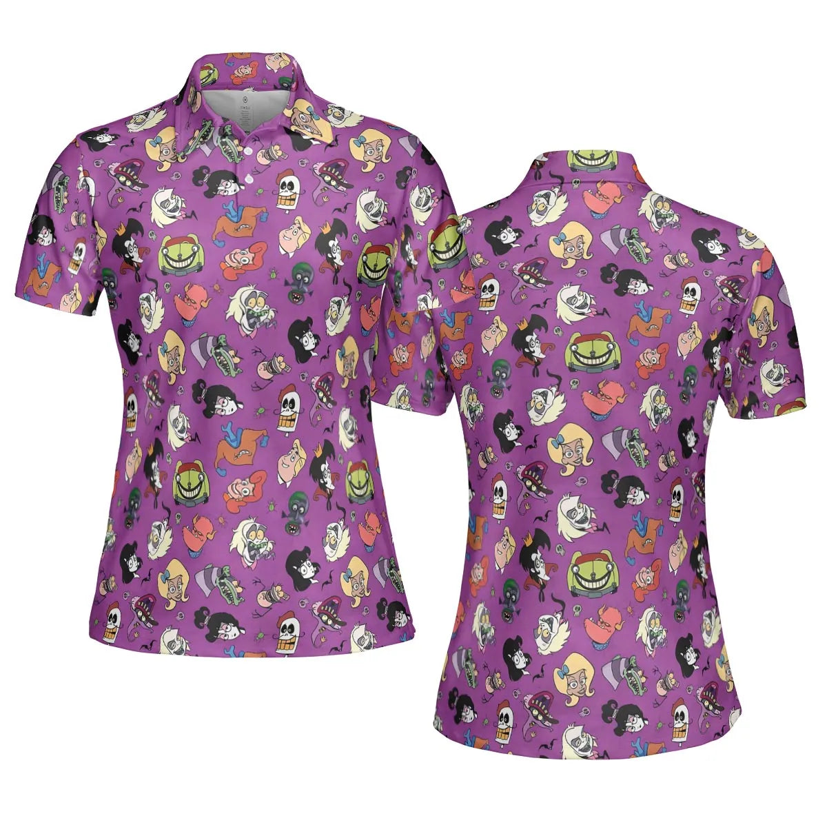 AOP Men/Women Polo Shirt - QSDU74WH