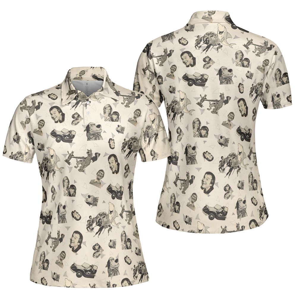 AOP Men/Women Polo Shirt - QFDCAHYP - - 5