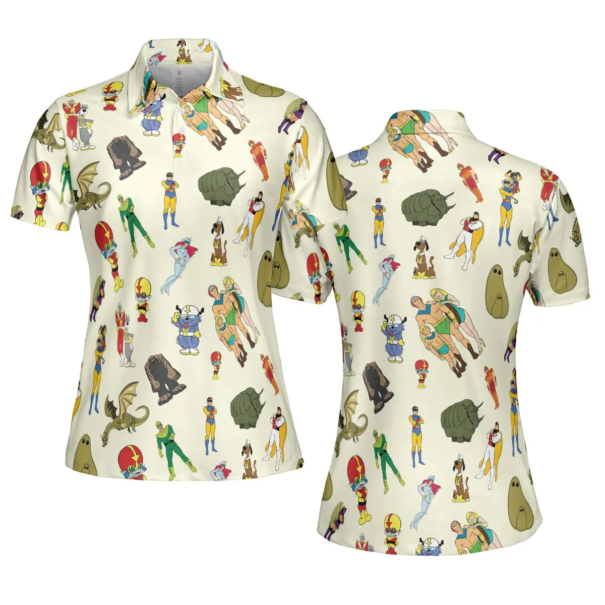 AOP Men/Women Polo Shirt - ZQ6MH4WE