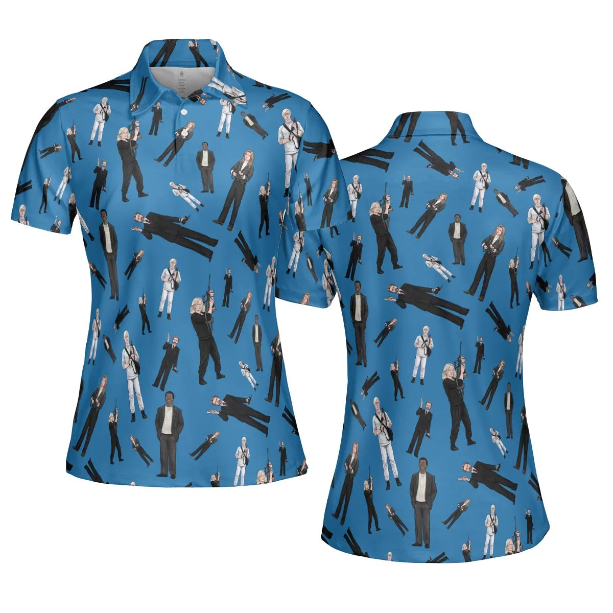 AOP Men/Women Polo Shirt - 1BKA8ESP