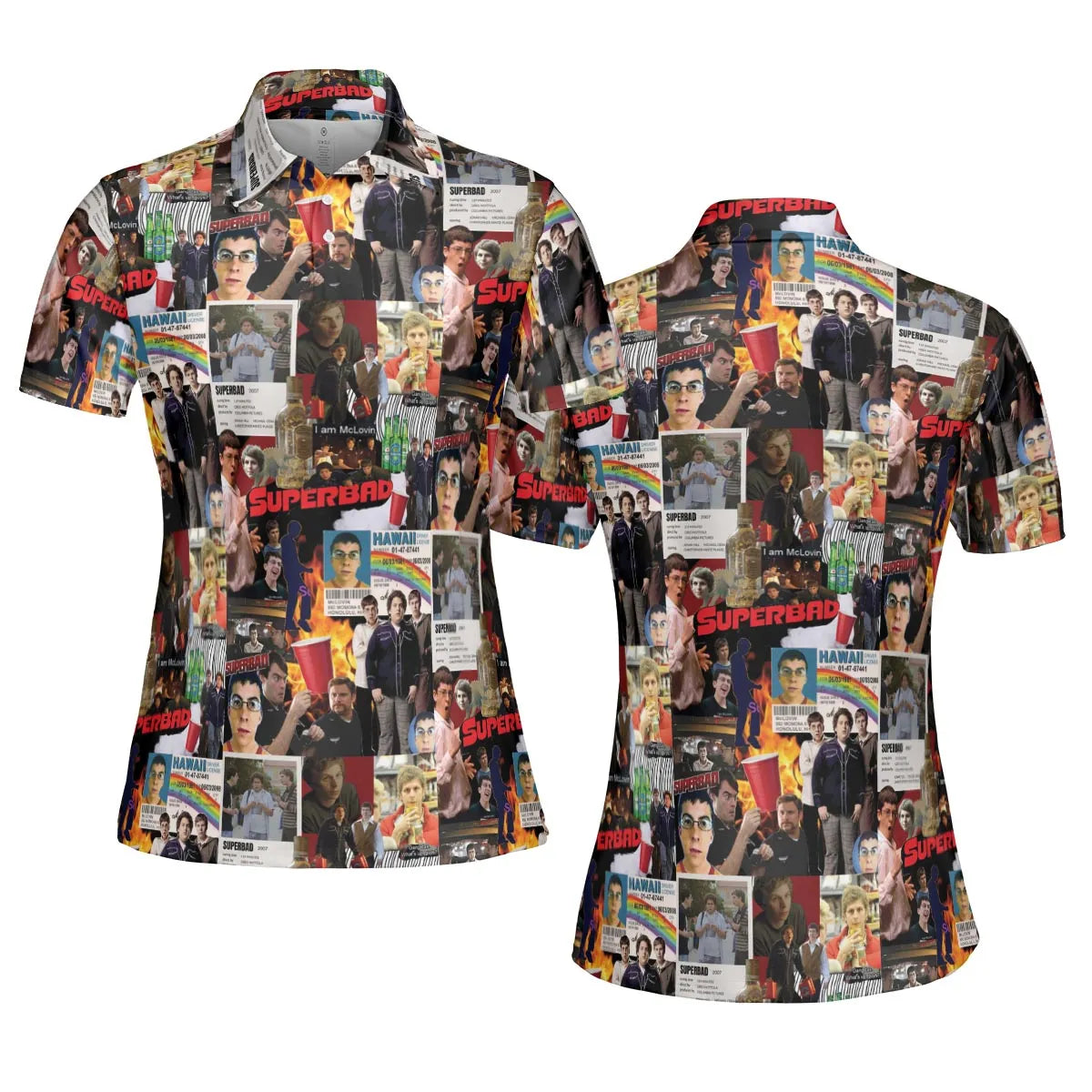 AOP Men/Women Polo Shirt - F4B3PA2D