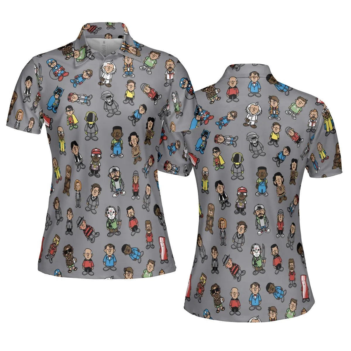 AOP Men/Women Polo Shirt - RVDQRG1P