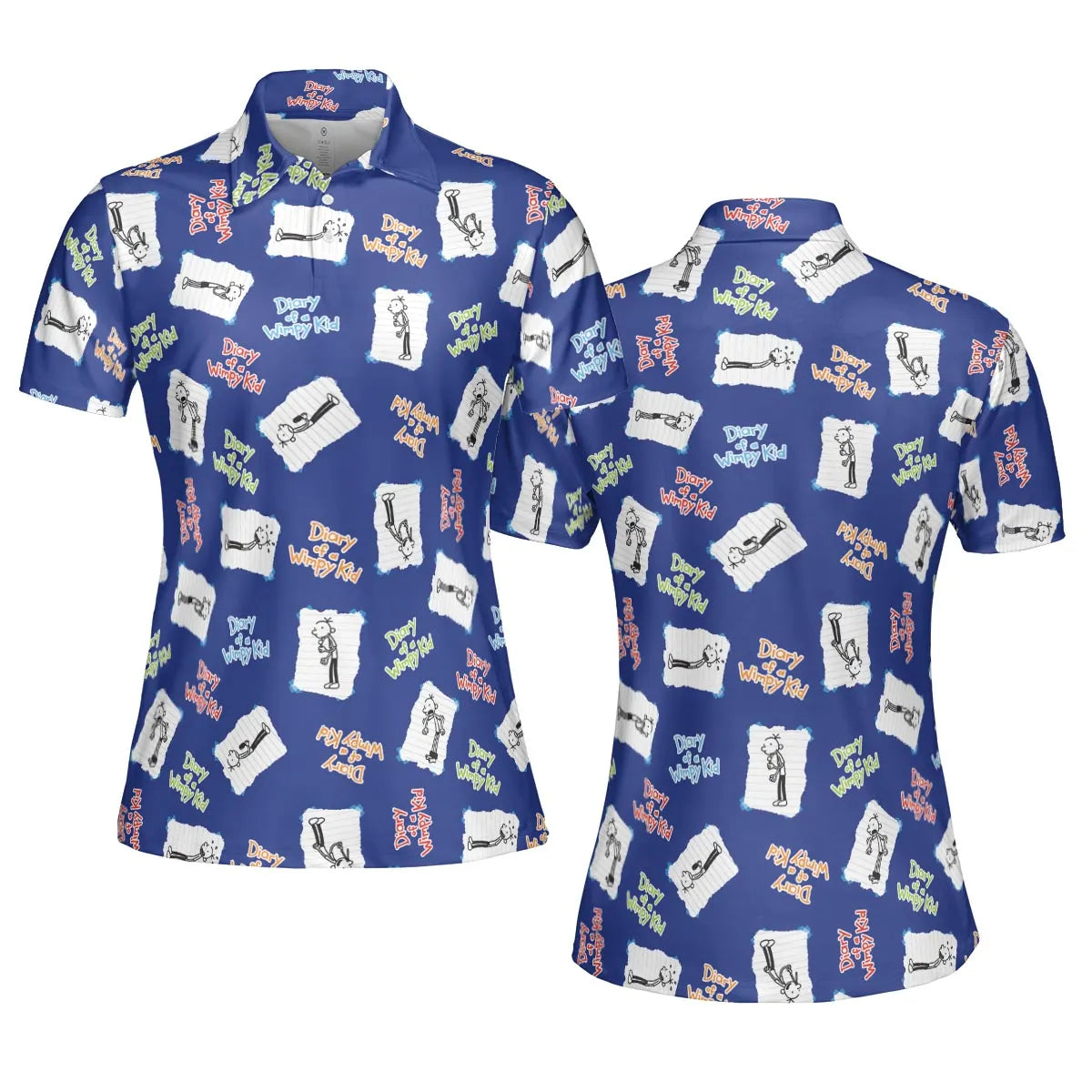 AOP Men/Women Polo Shirt - 414HJFPH