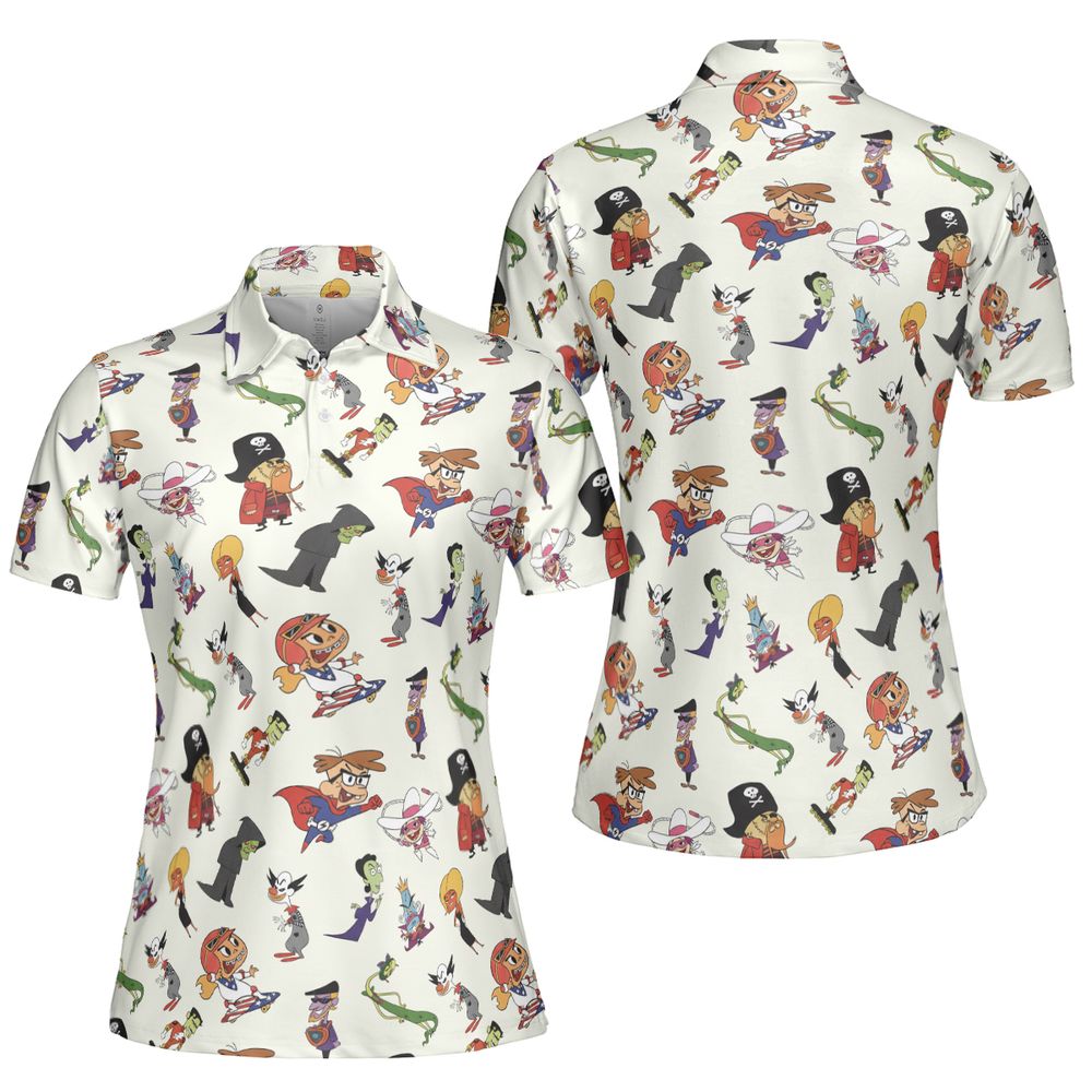 AOP Men/Women Polo Shirt - L3GNH2SR - - 5