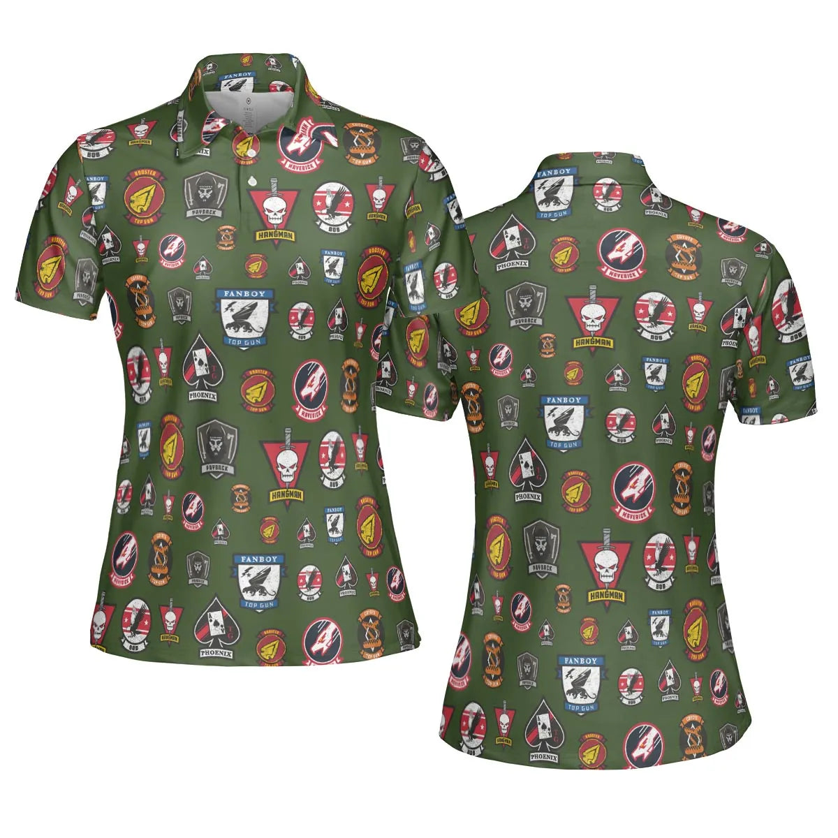 AOP Men/Women Polo Shirt - EVWWXCRW