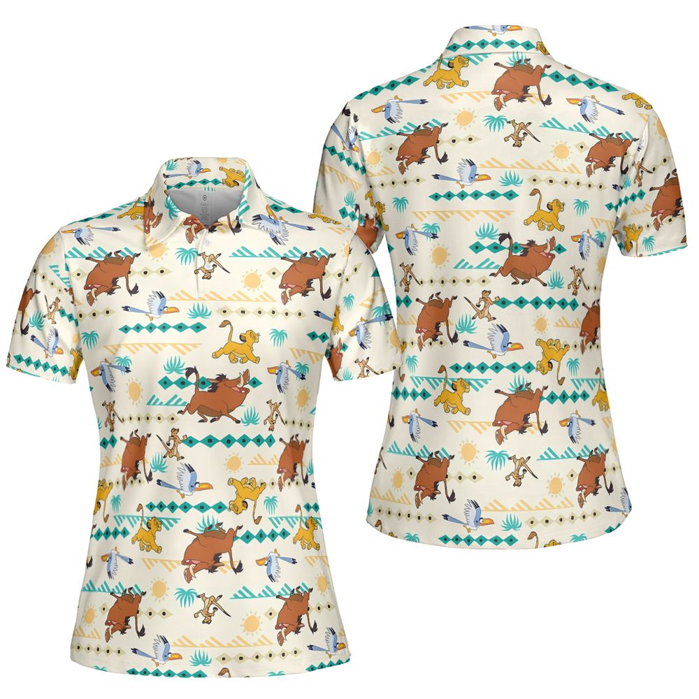 AOP Men/Women Polo Shirt - YVYPYK65 - - 5