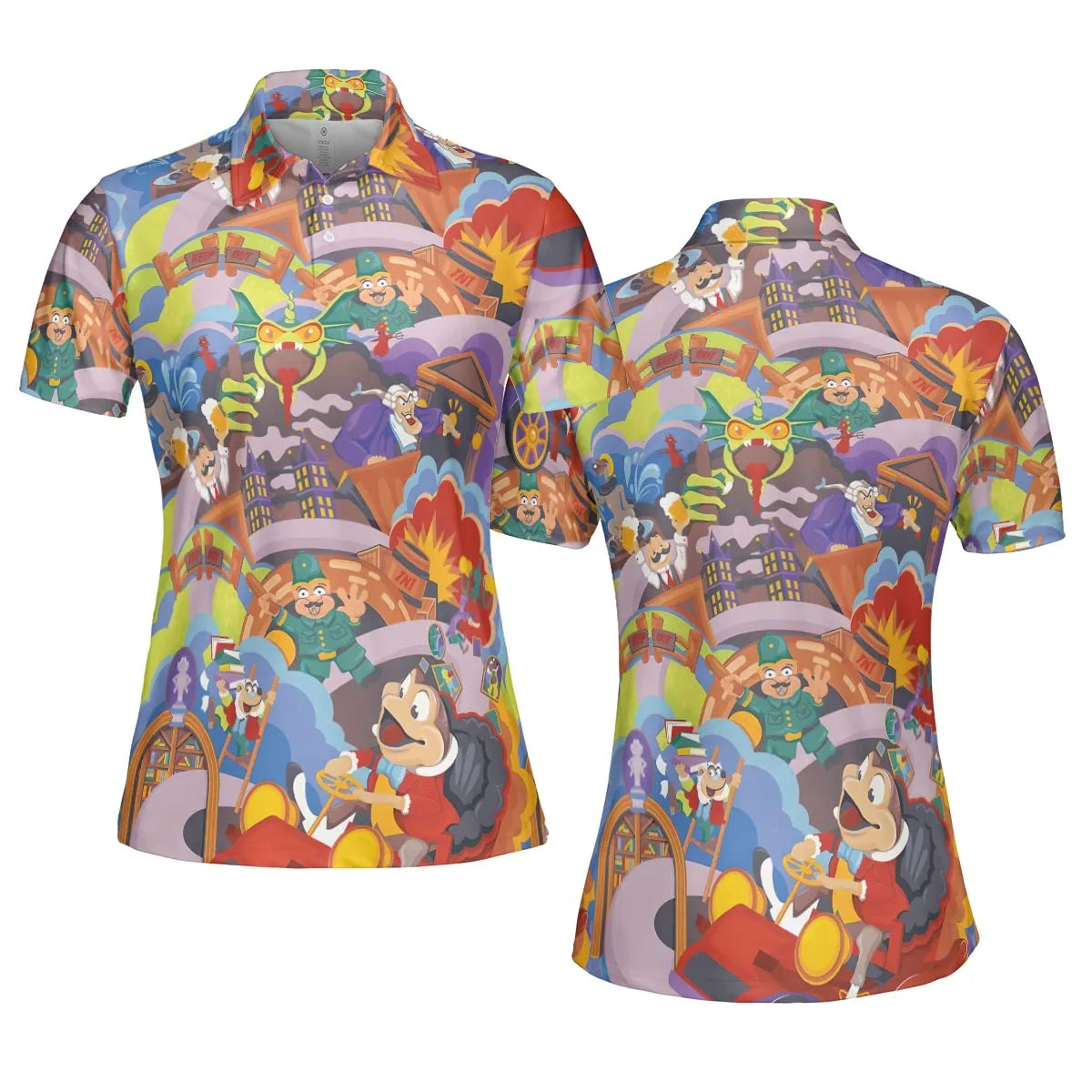 AOP Men/Women Polo Shirt - NXB8AKM8